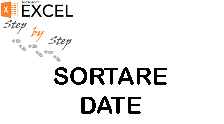 Sortarea datelor in Excel