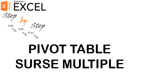 Pivot table din surse multiple