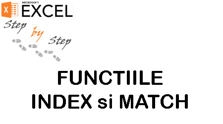 Functiile INDEX si MATCH