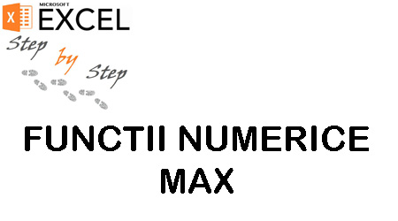 Functii numerice - MAX