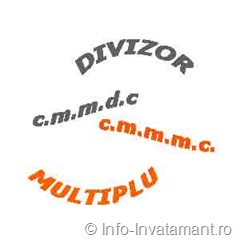 Divizori. Multipli