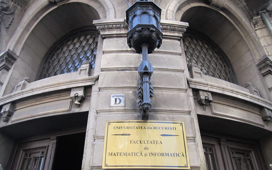 Facultatea de Matematica si Informatica Universitatea Bucuresti