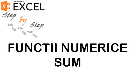 Functii numerice - SUM